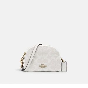 SOLD.-Coach mini serena crossbody signature canvas